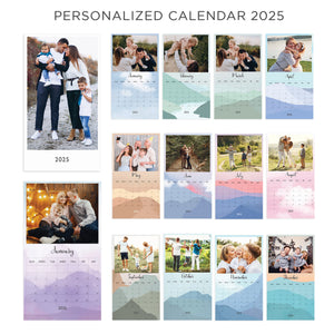 Personalized Photo Calendar 2025