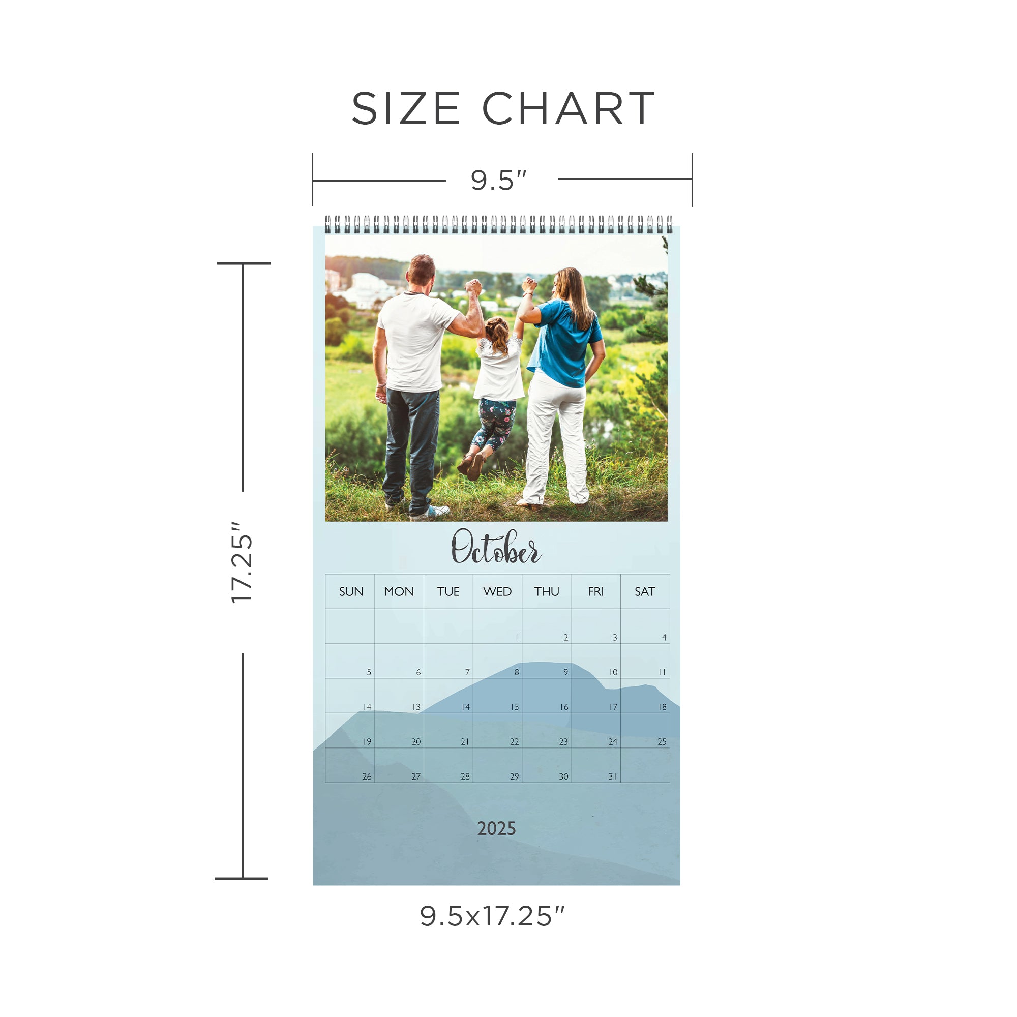 Personalized Photo Calendar 2025