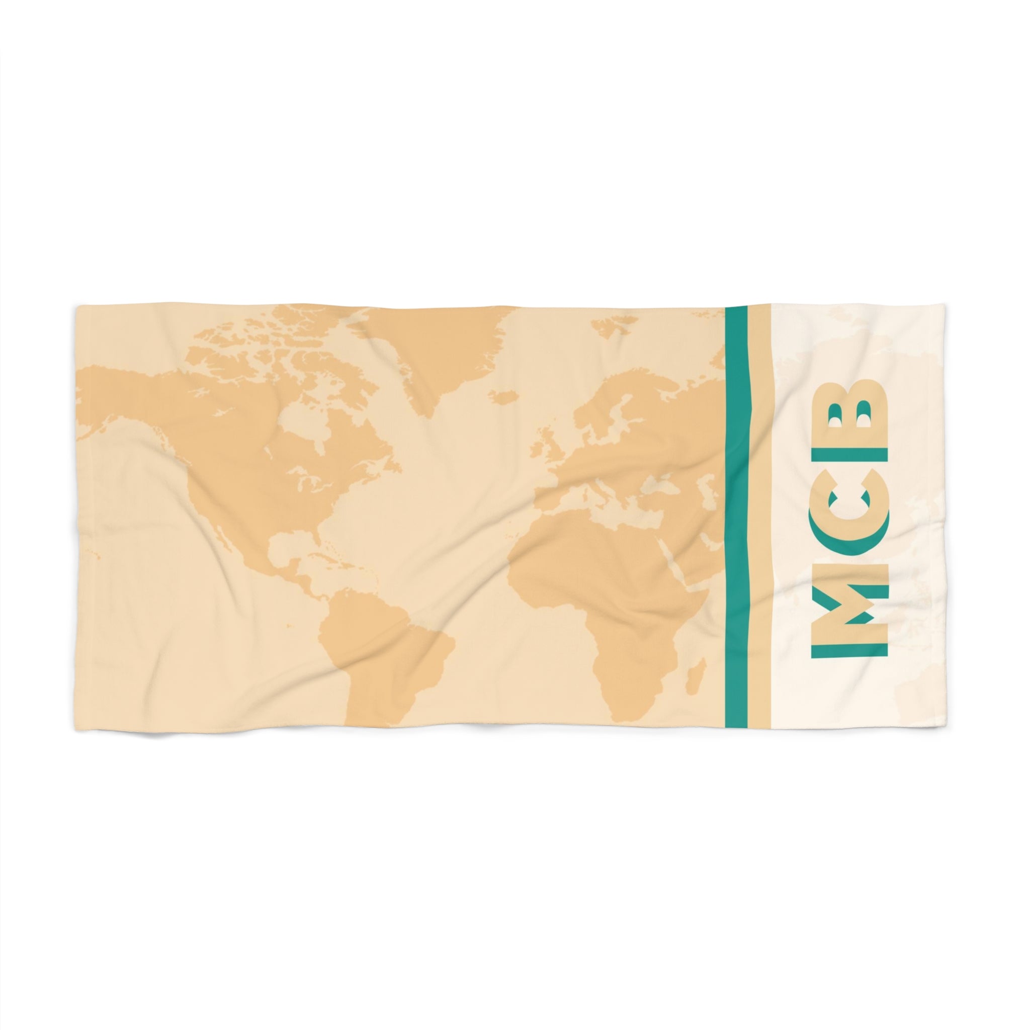 Personalized Planet Earth Beach Towel
