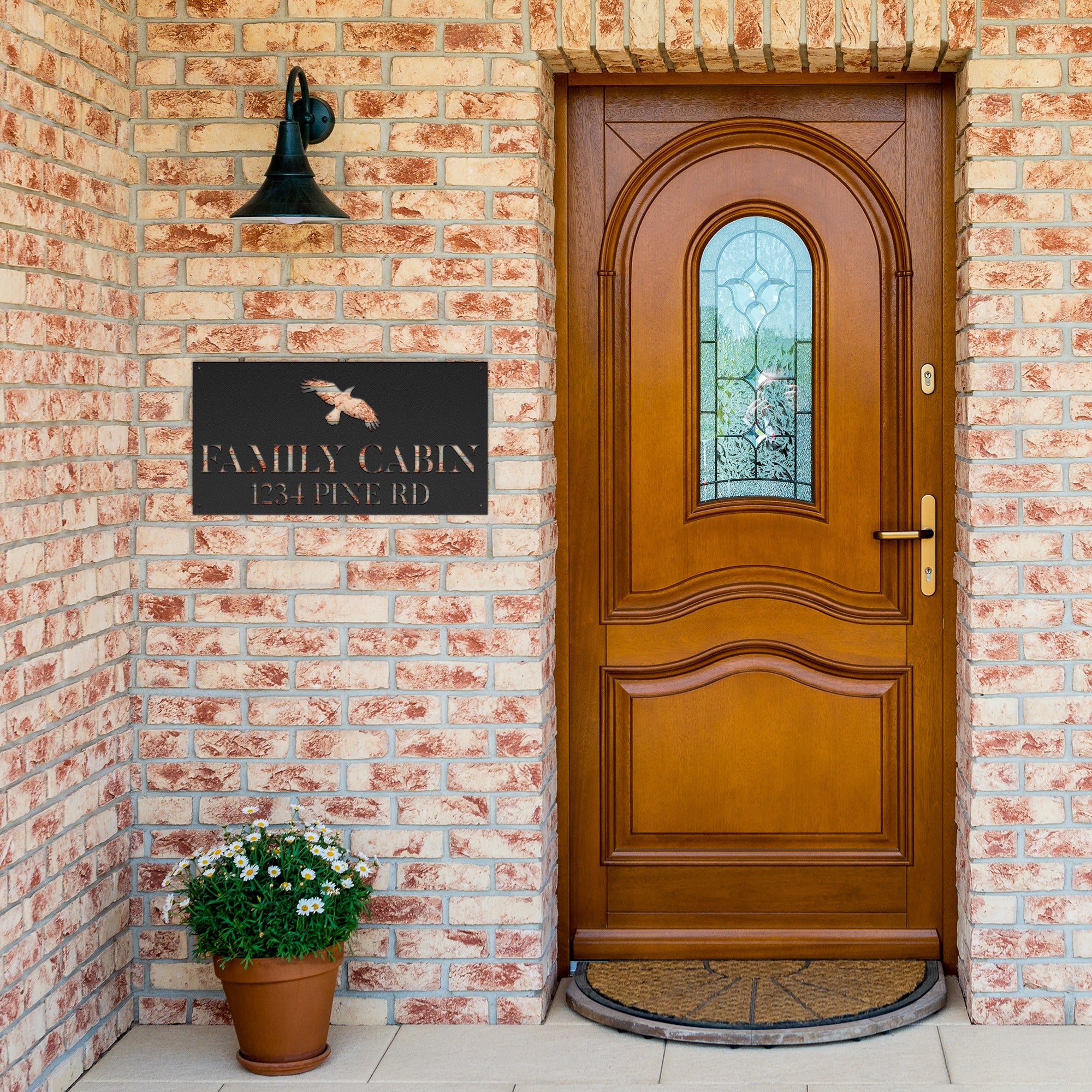 Personalized Family Cabin Sign