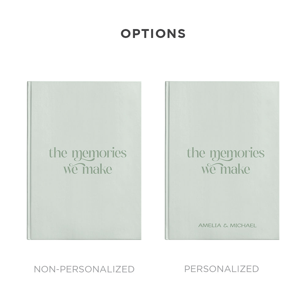 The Memories We Make Custom Diary