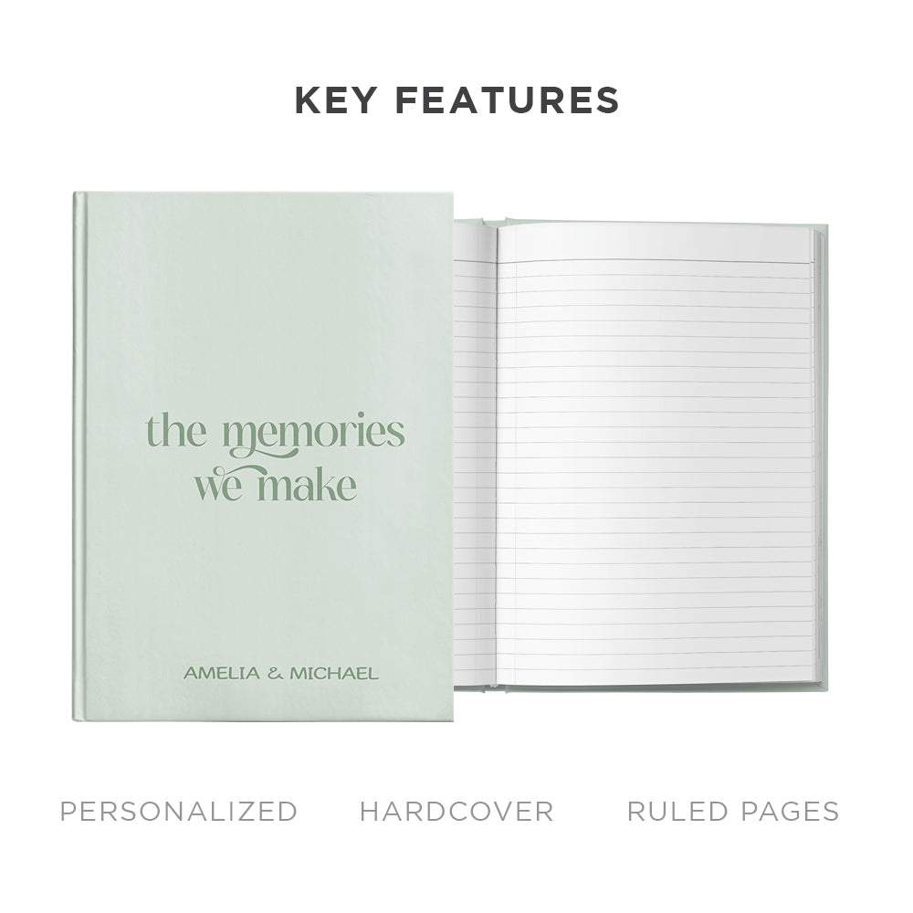 The Memories We Make Custom Diary