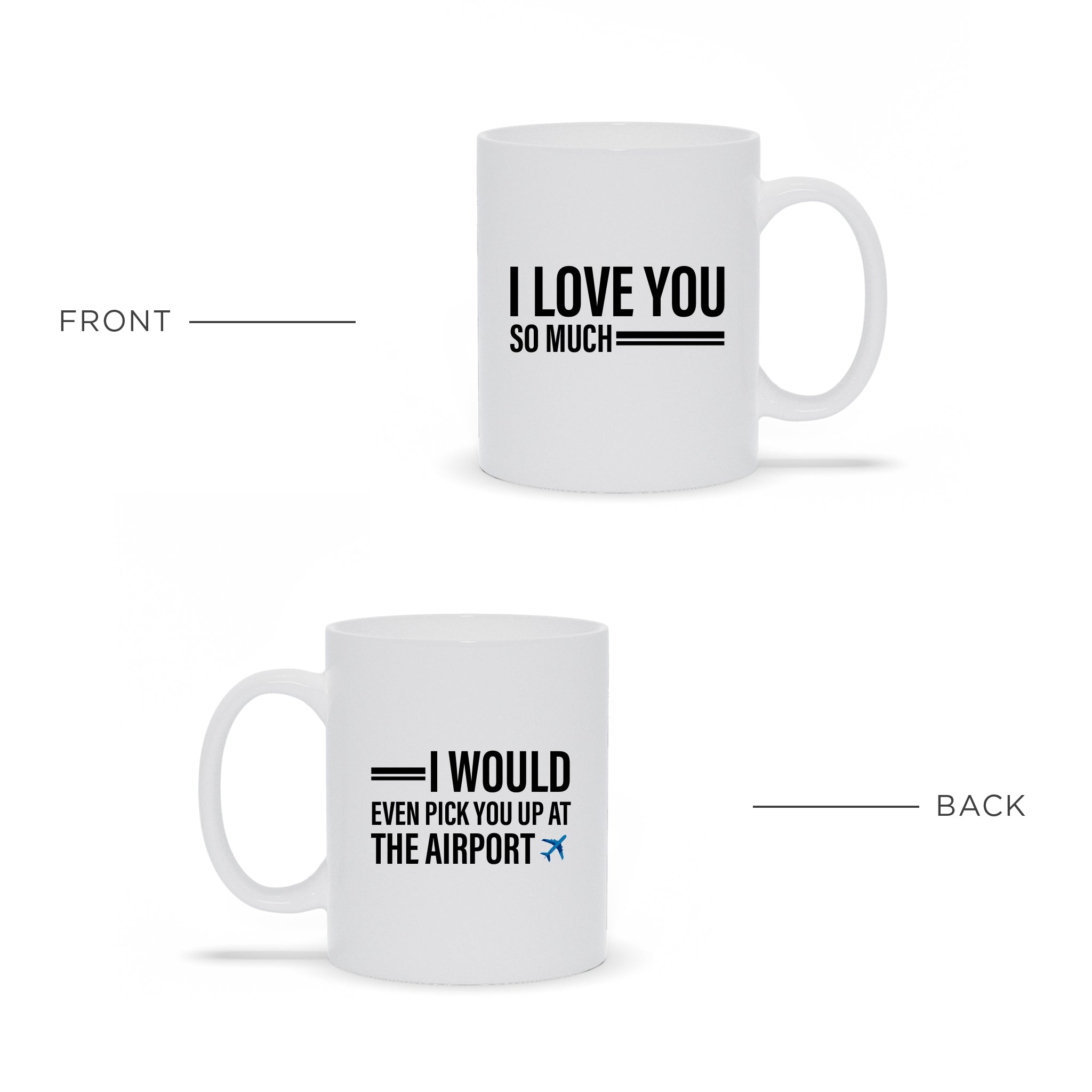 Funny Airport Pick Up Mug - Funny Gift Idea