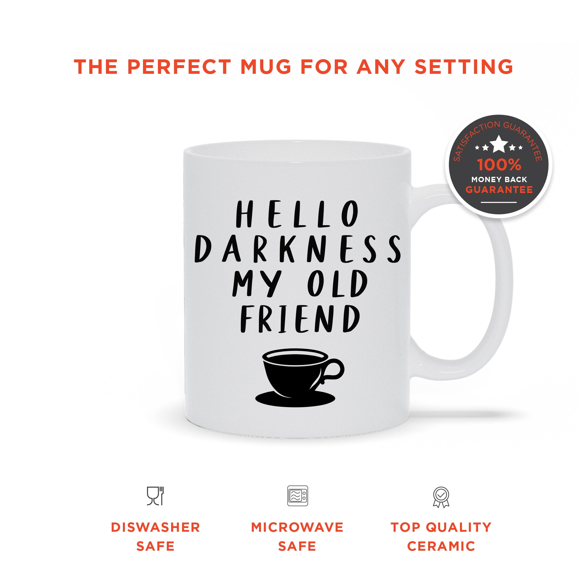 Hello Darkness My Old Friend Mug