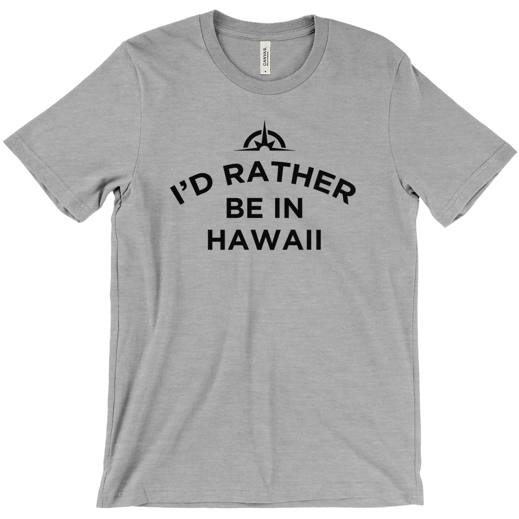 The "I'd Rather Be In..." Custom Tee - Unisex Travel Shirt