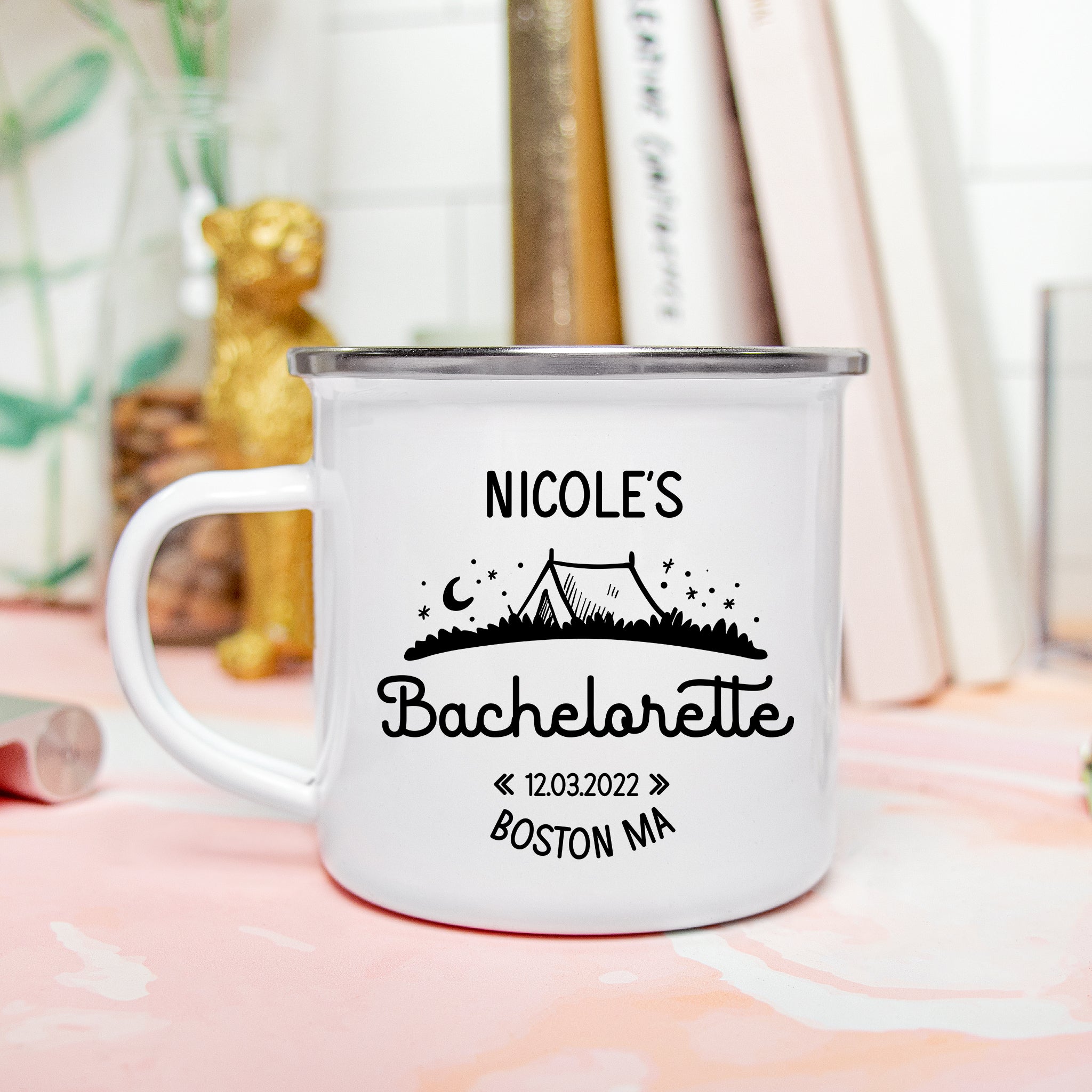 Mountain Camp Bachelorette Party Mugs