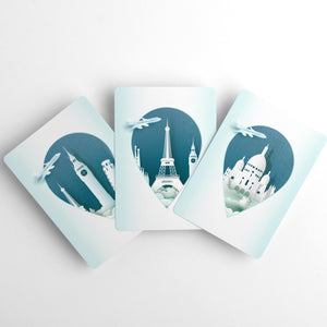 Modern Architecture Themed Deck Of Cards