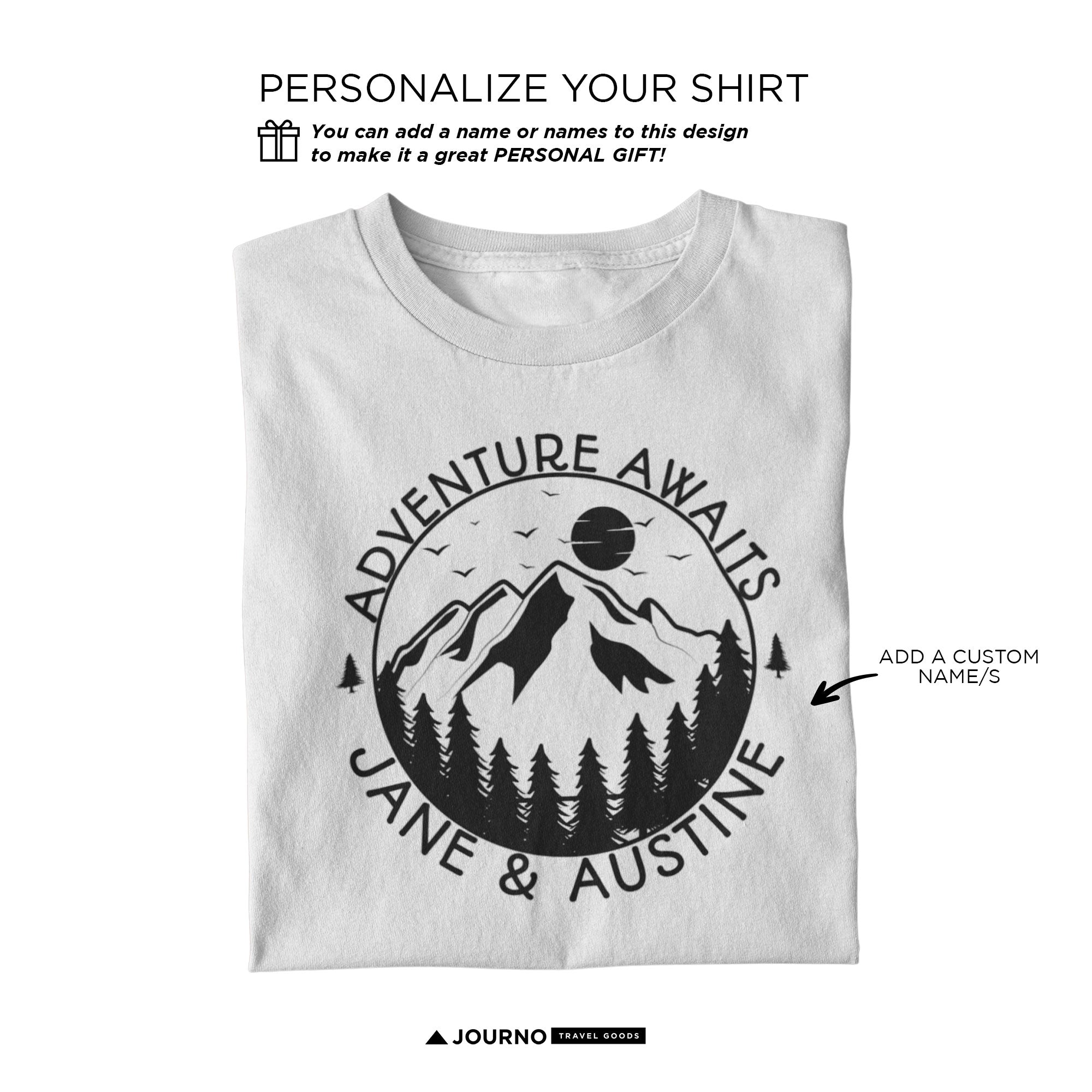 Personalized Adventure Awaits Shirt