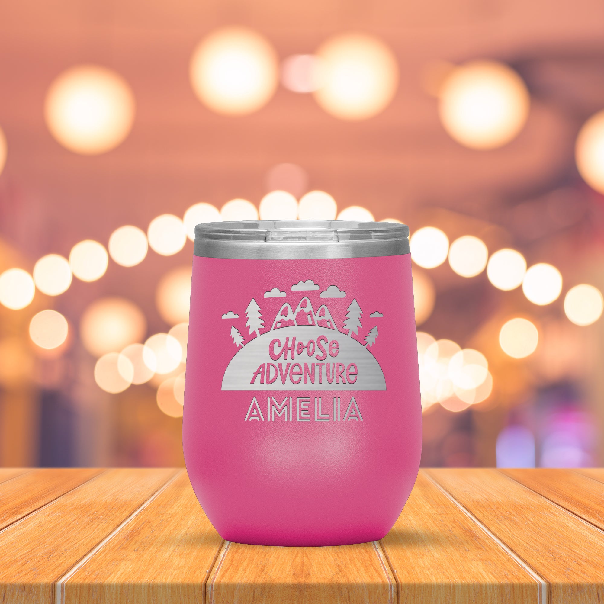 Choose Adventure Personalized Tumbler