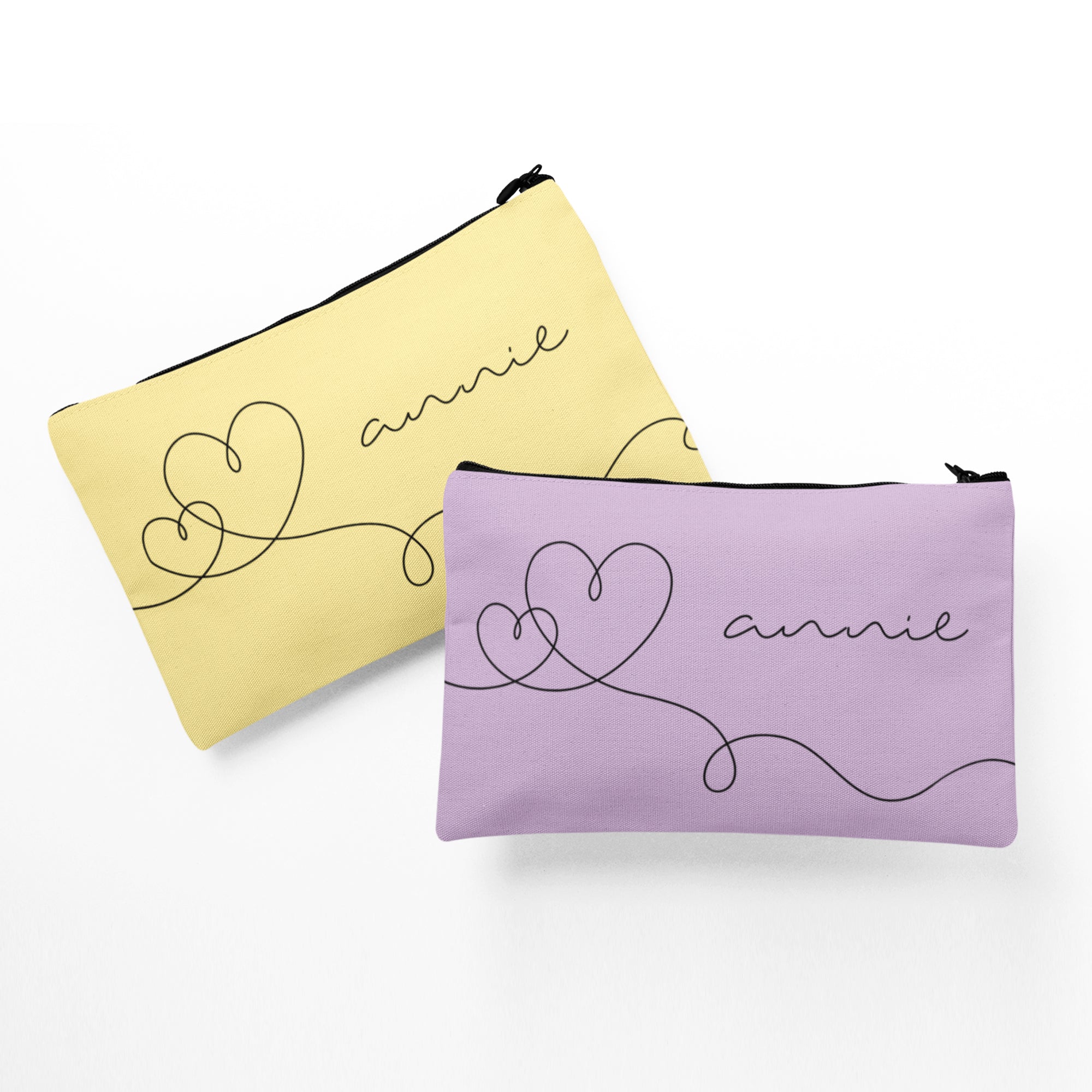 Heart Cosmetic Bag