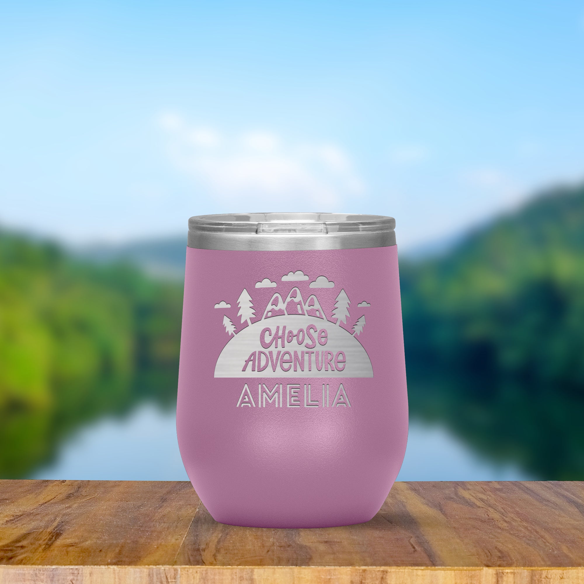 Choose Adventure Personalized Tumbler