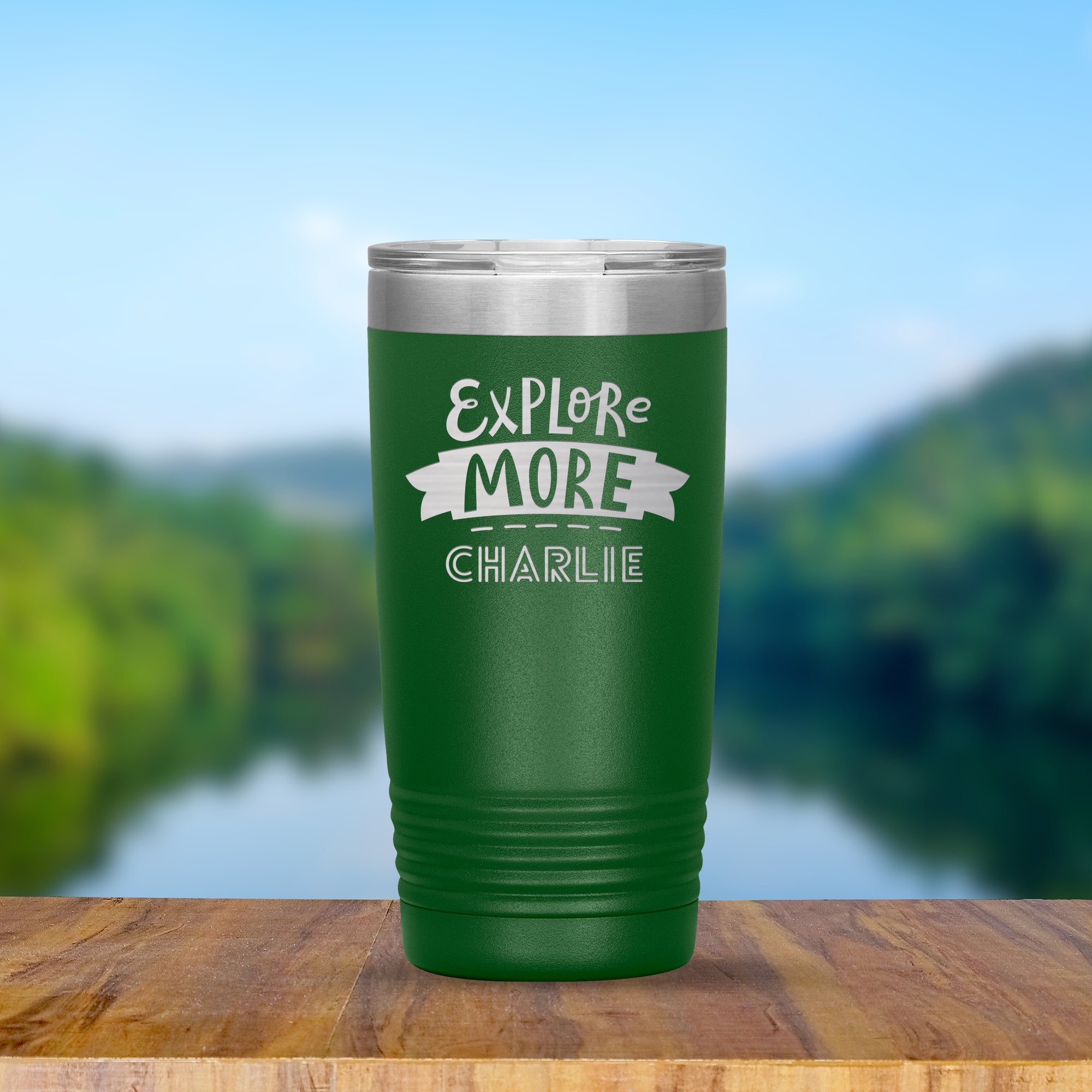Explore More Adventure Travel Mug (Customized!)