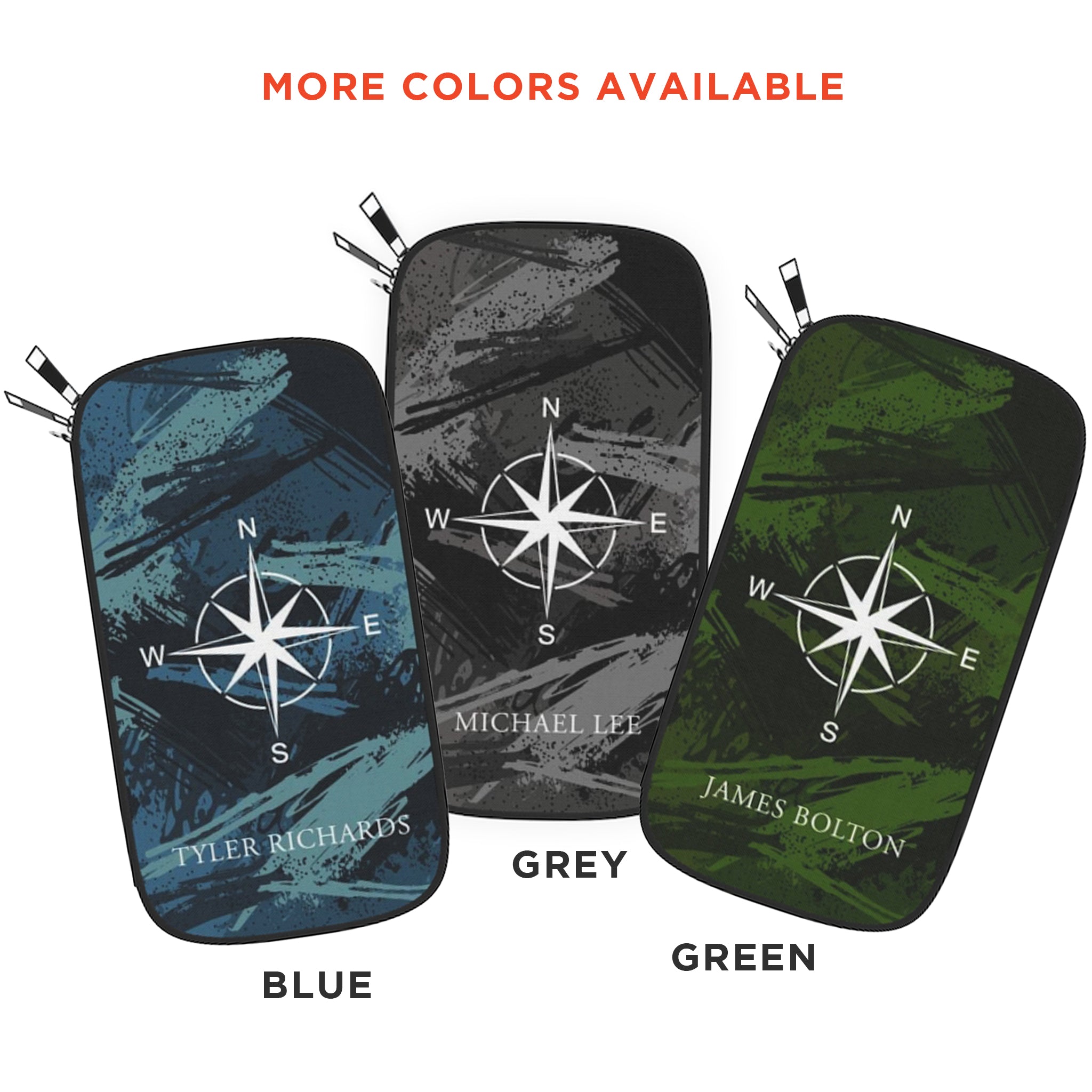 Custom Name Camouflage Boarding Pass Holder