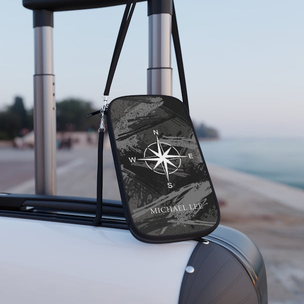 Custom Name Camouflage Boarding Pass Holder