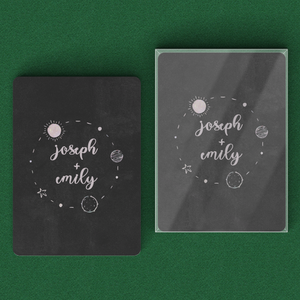Celestial Playing Cards For Couple