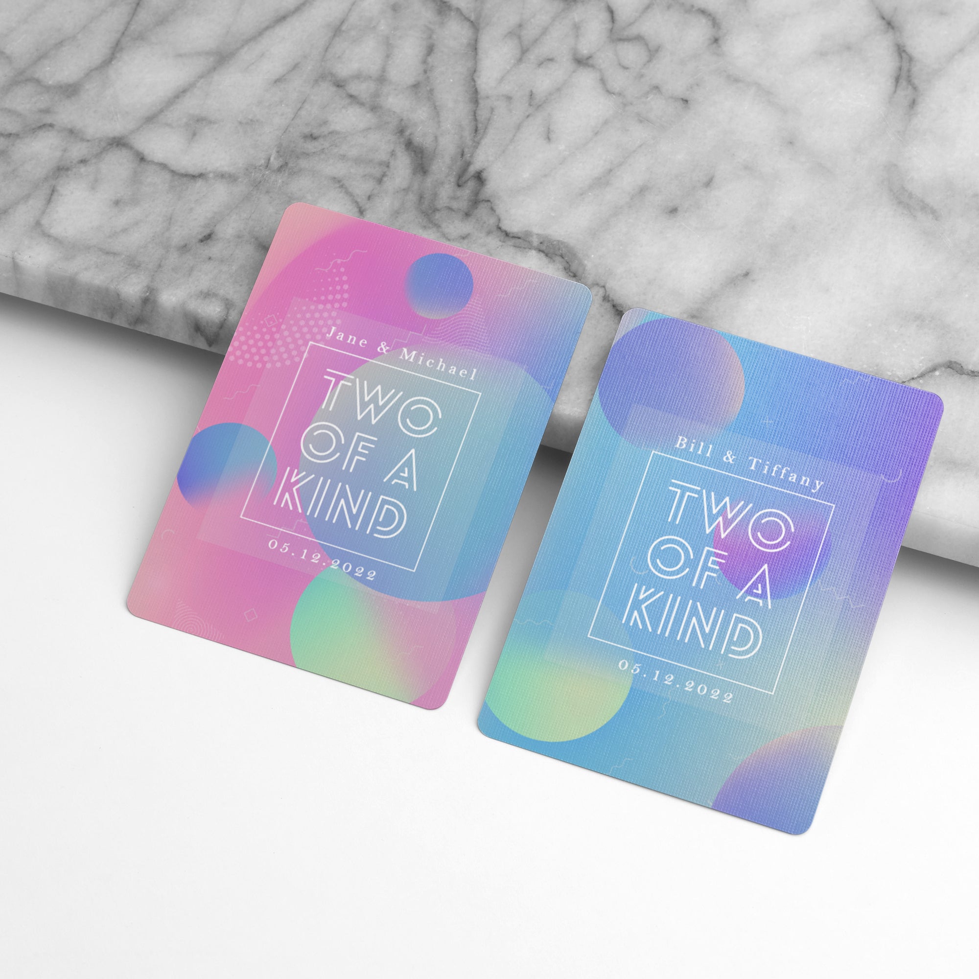 Unique Personalized Deck Of Cards For Couples
