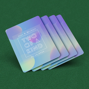 Unique Personalized Deck Of Cards For Couples