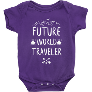 Cute Baby Gift - Future World Traveler Onesie