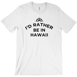 The "I'd Rather Be In..." Custom Tee - Unisex Travel Shirt