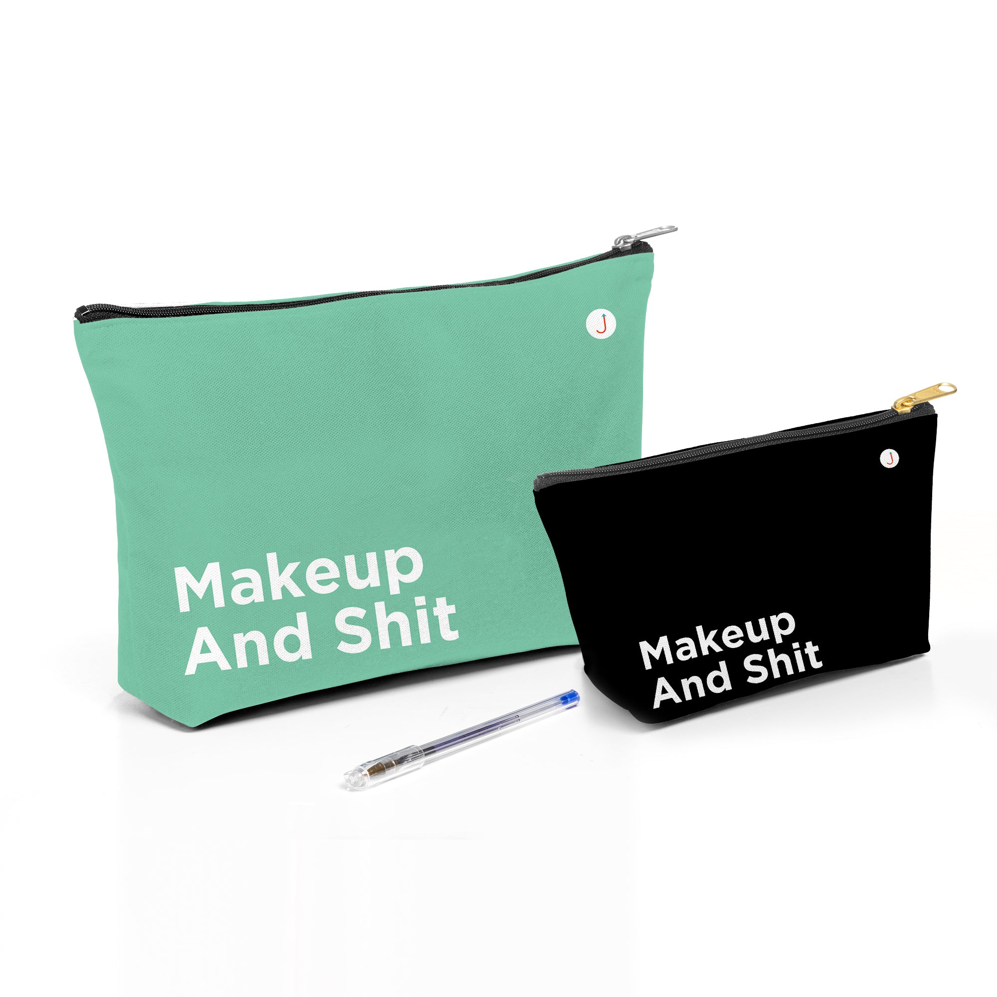 Makeup And Shit Travel Accessory Pouch