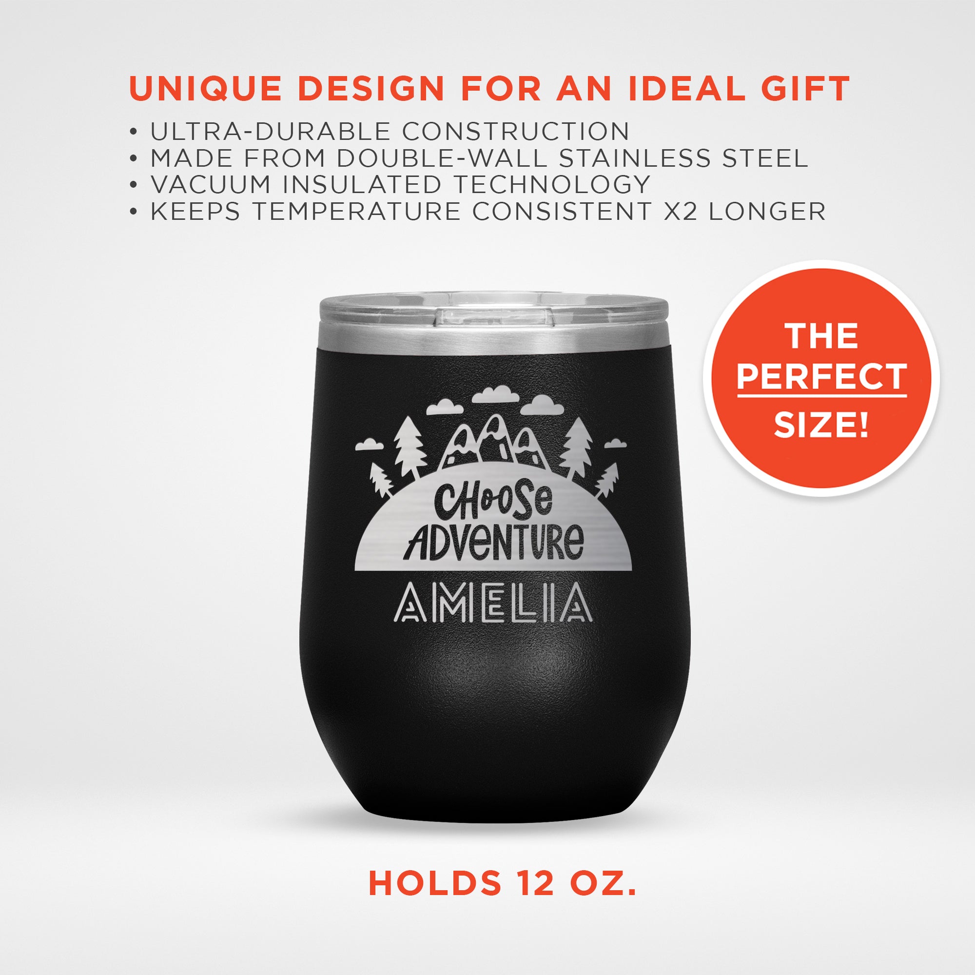 Choose Adventure Personalized Tumbler