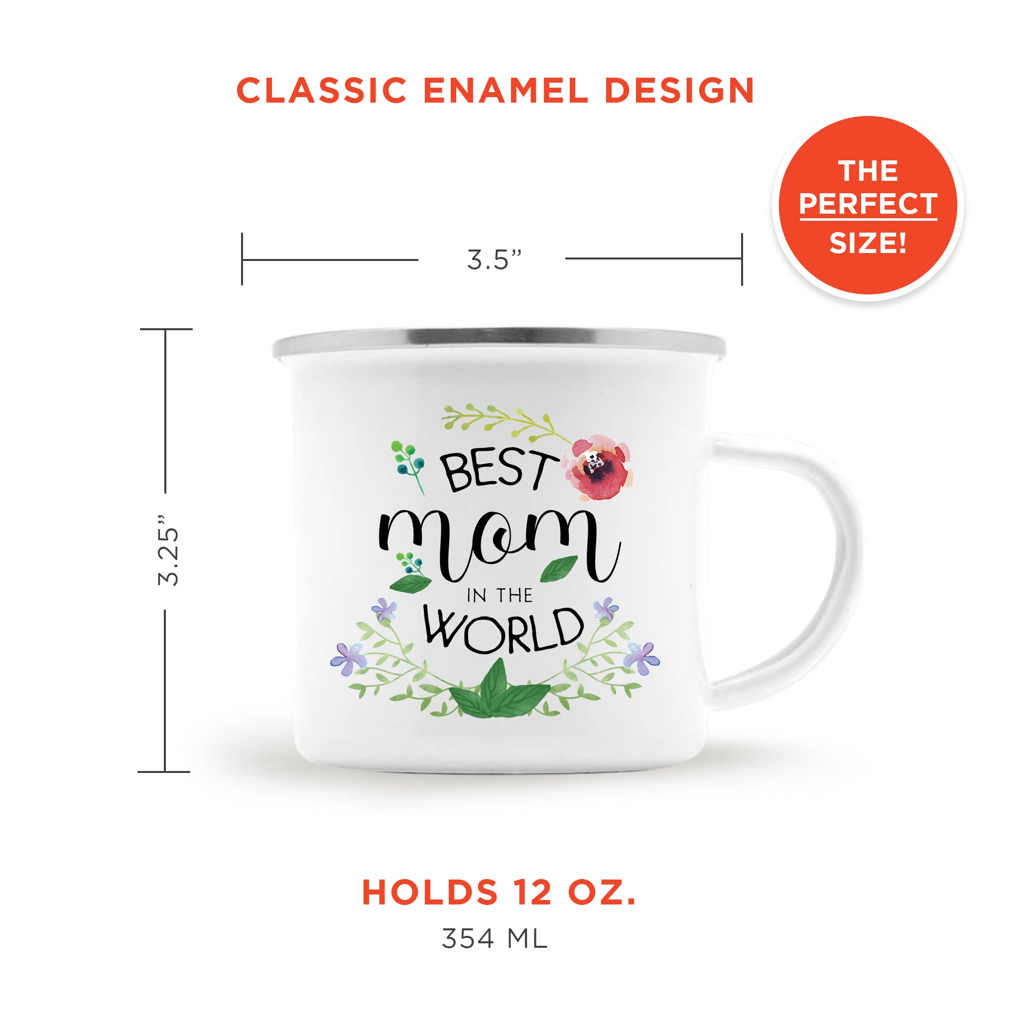 World's Best Mom Coffee Camping Mug