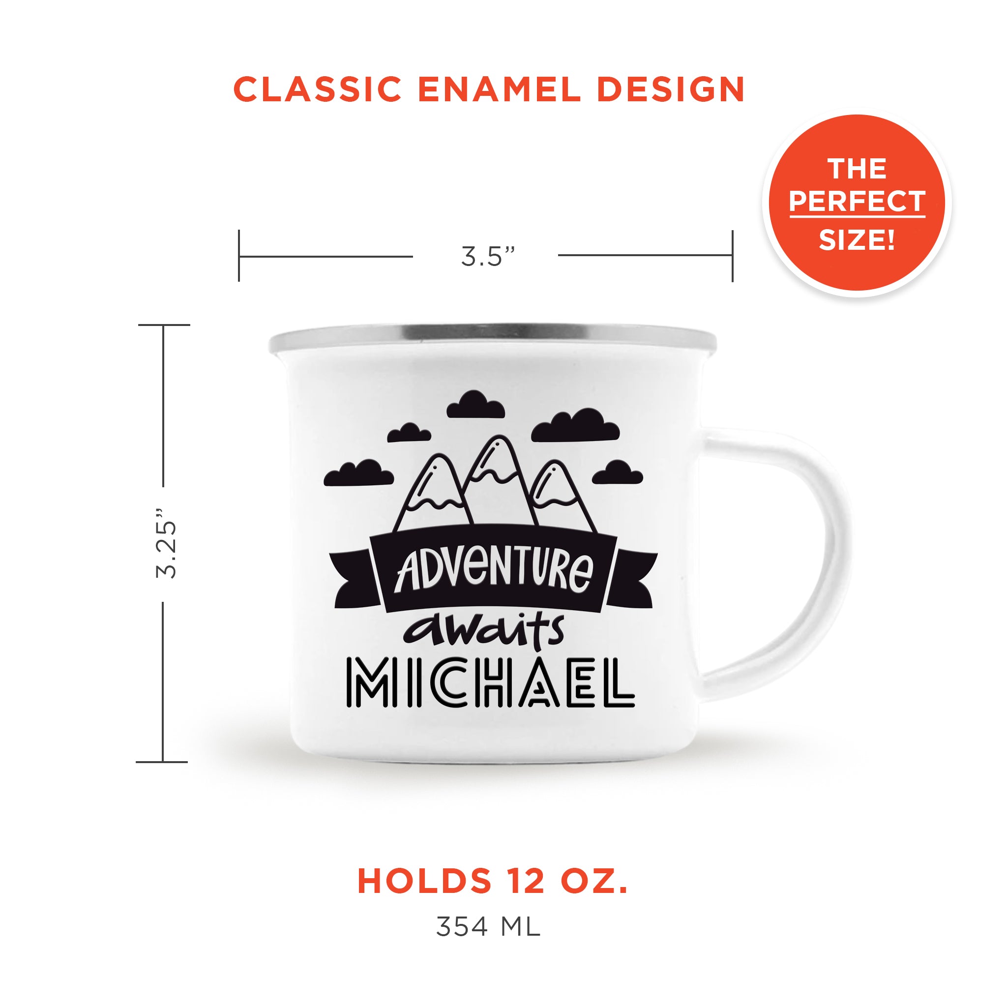 Personalized Adventure Awaits Camping Mug