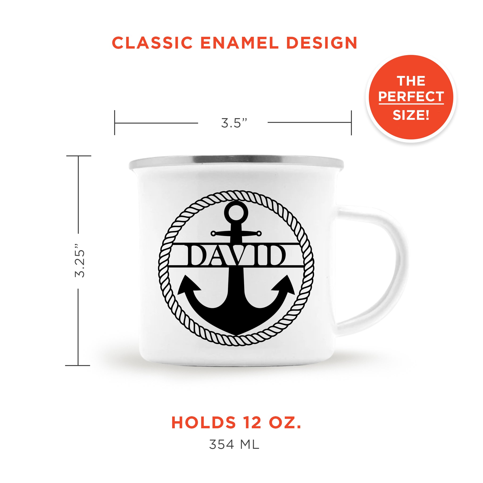 Personalized Anchor Mug