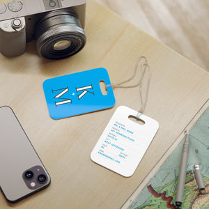 Personalized Couple Initials Luggage Tag