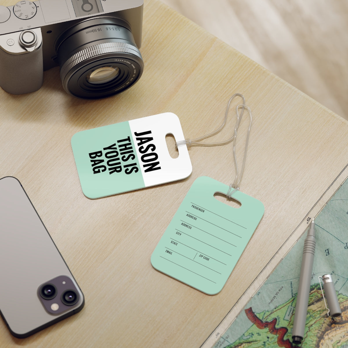 Personal Initials Luggage Bag Tags