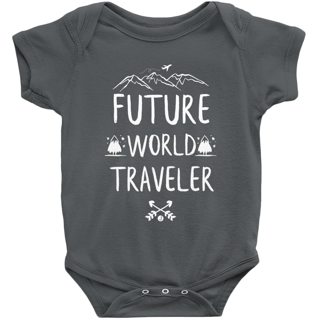 Cute Baby Gift - Future World Traveler Onesie