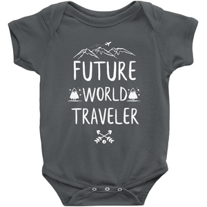 Cute Baby Gift - Future World Traveler Onesie