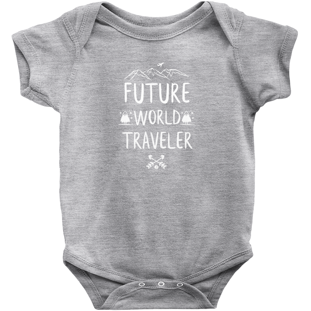 Cute Baby Gift - Future World Traveler Onesie