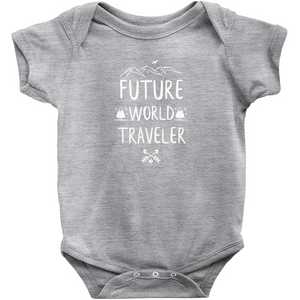Cute Baby Gift - Future World Traveler Onesie