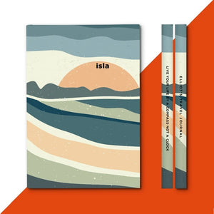 Customized Blue Mountain Travel Journal