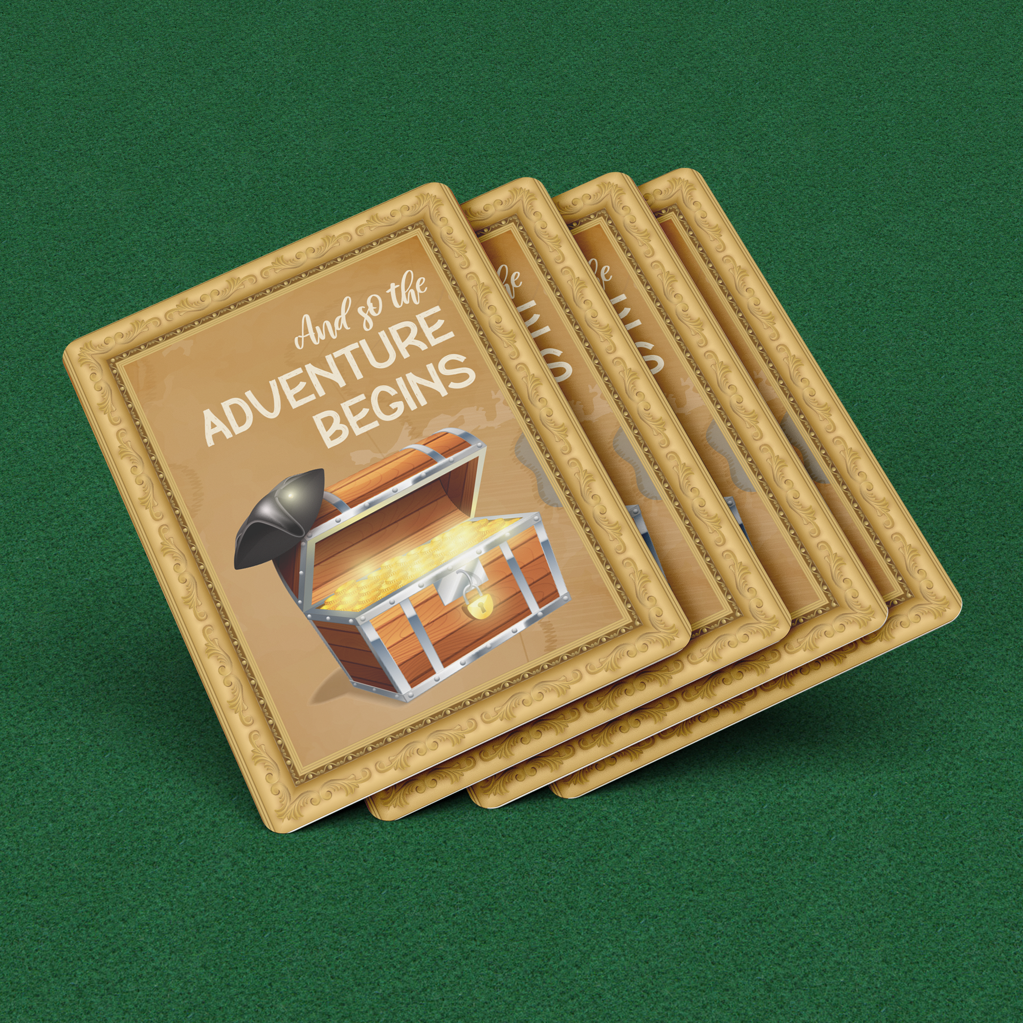 Pirate Treasure Playing Cards