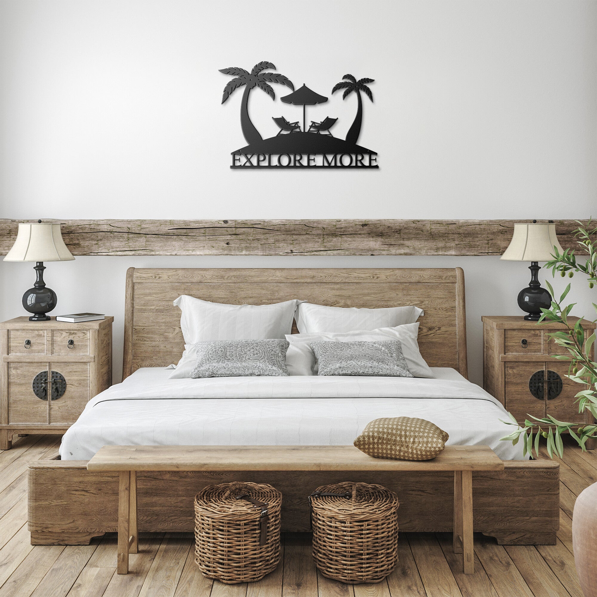 Explore More Tropical Metal Wall Sign