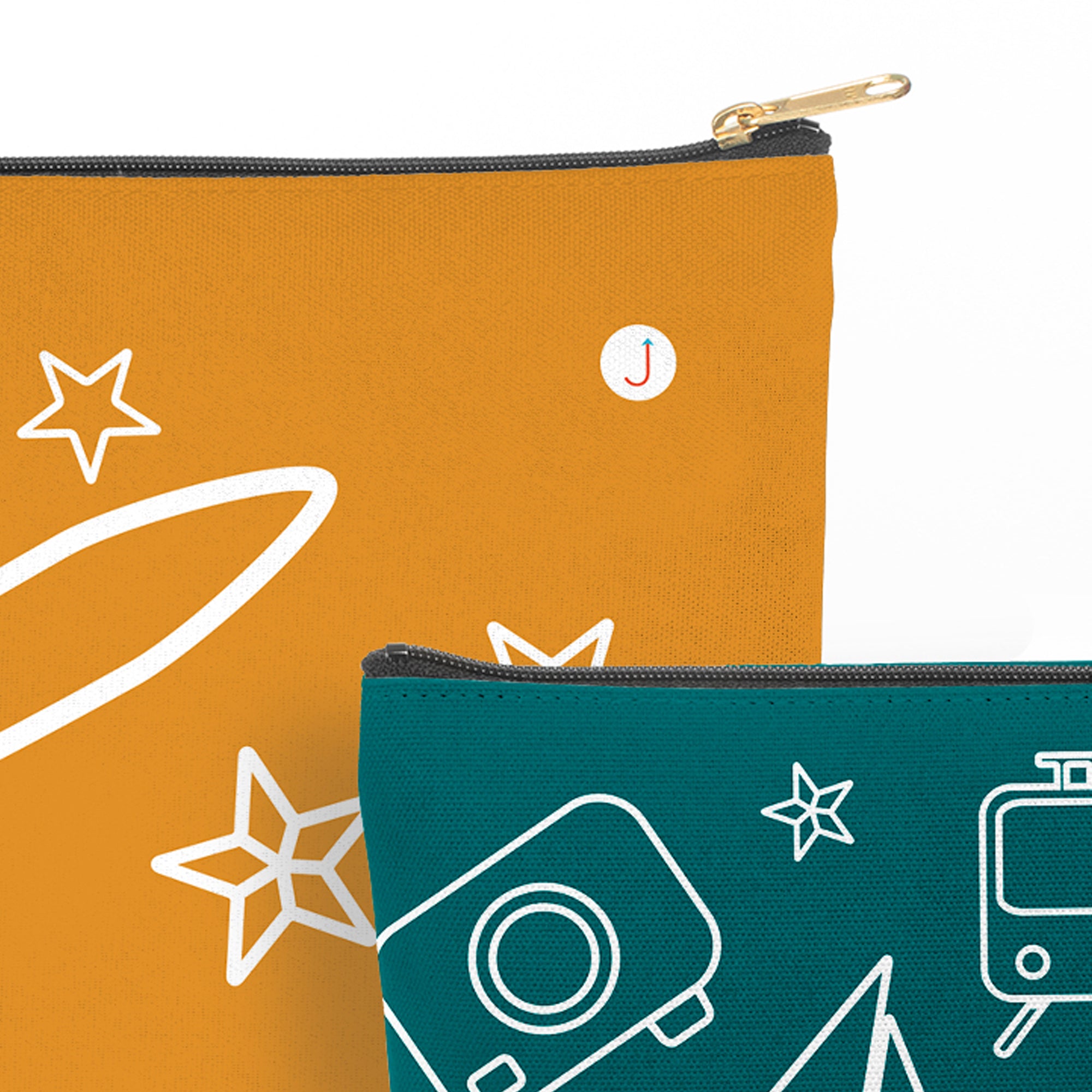 Zippered Accessory Pouch: Travel Bag, Unique Travel Gift, Mask Pouch, Medicine Pouch