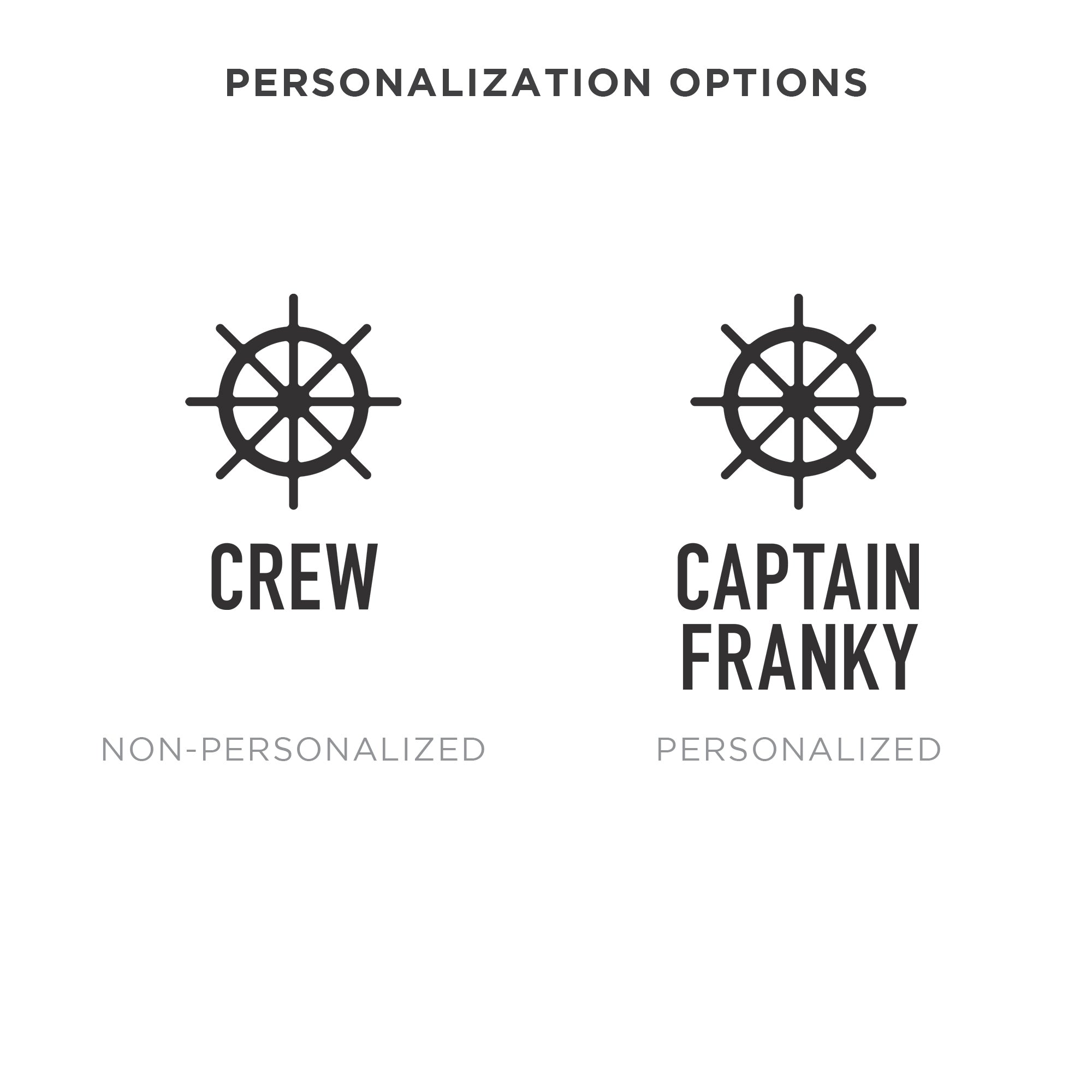 Captain & Crew Long Sleeve Shirts