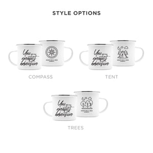 Personalized Greatest Adventure Camp Mug