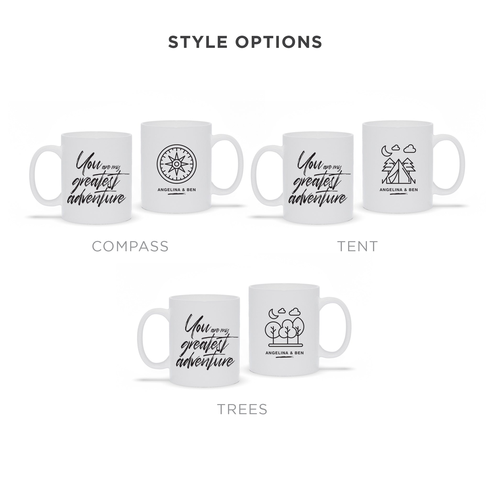 Personalized Ceramic Mug For Couple