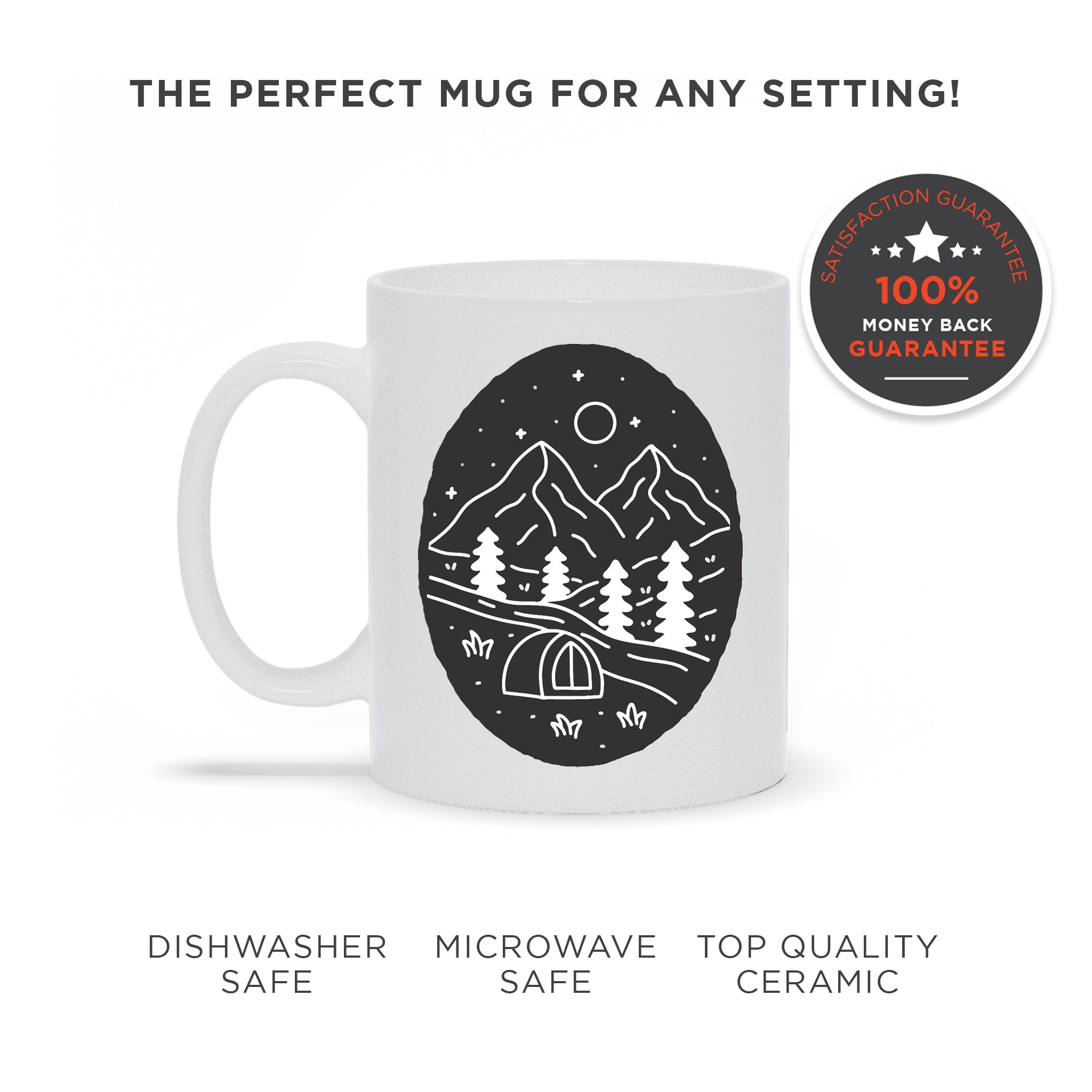You Feel like Home & Adventure Ceramic Mug
