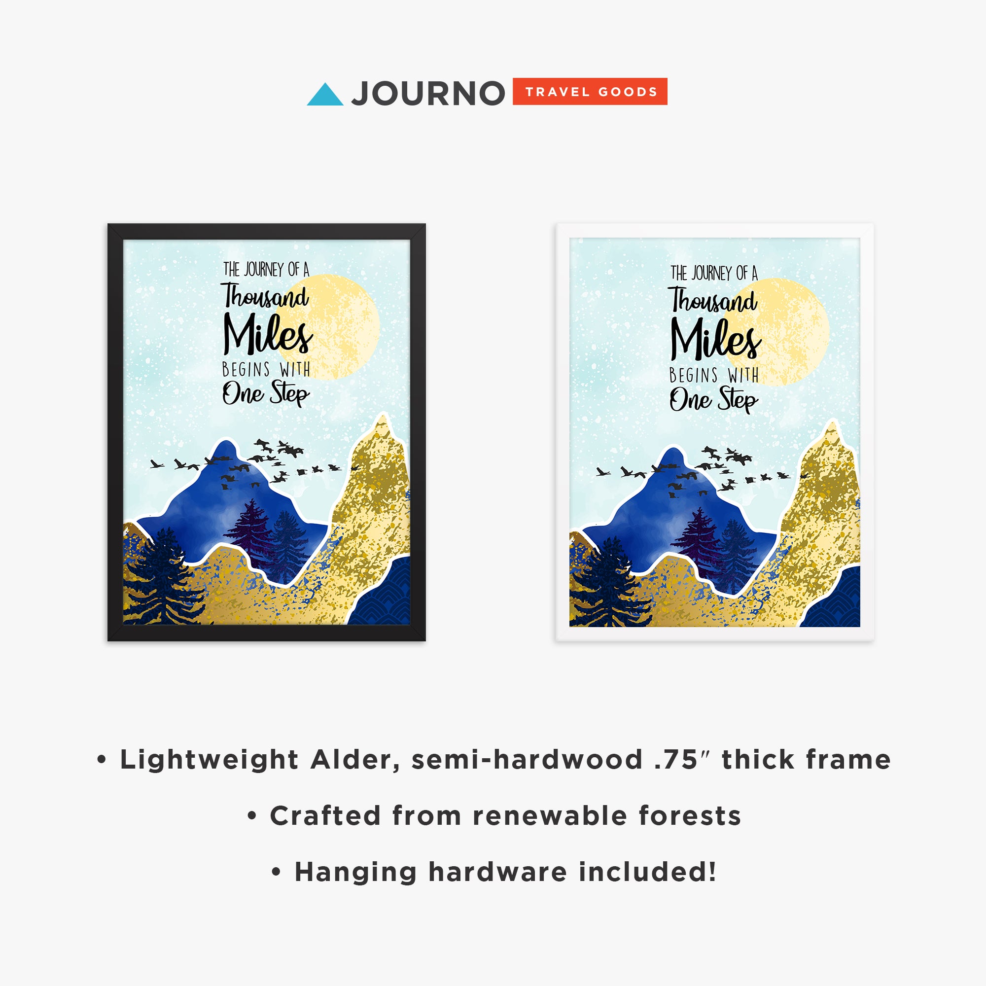 The Journey Of A Thousand Miles Art Print