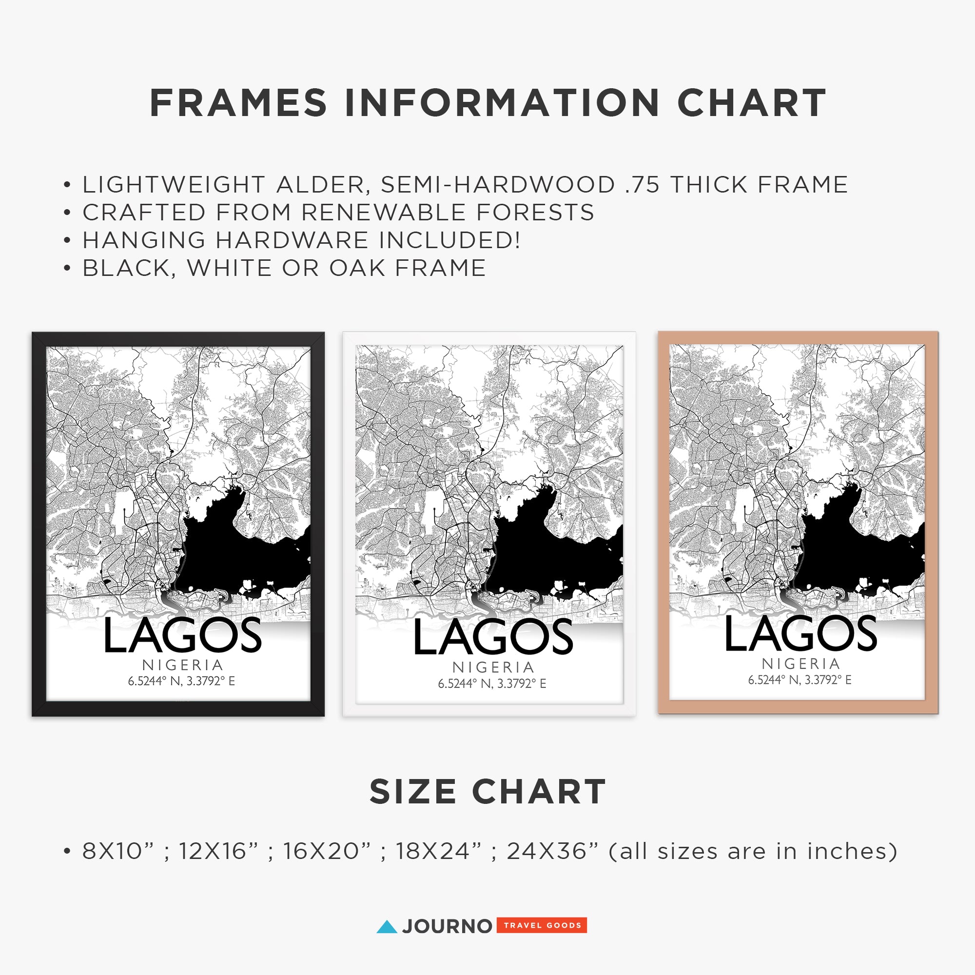 Modern Custom City Map