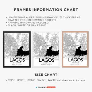 Modern Custom City Map