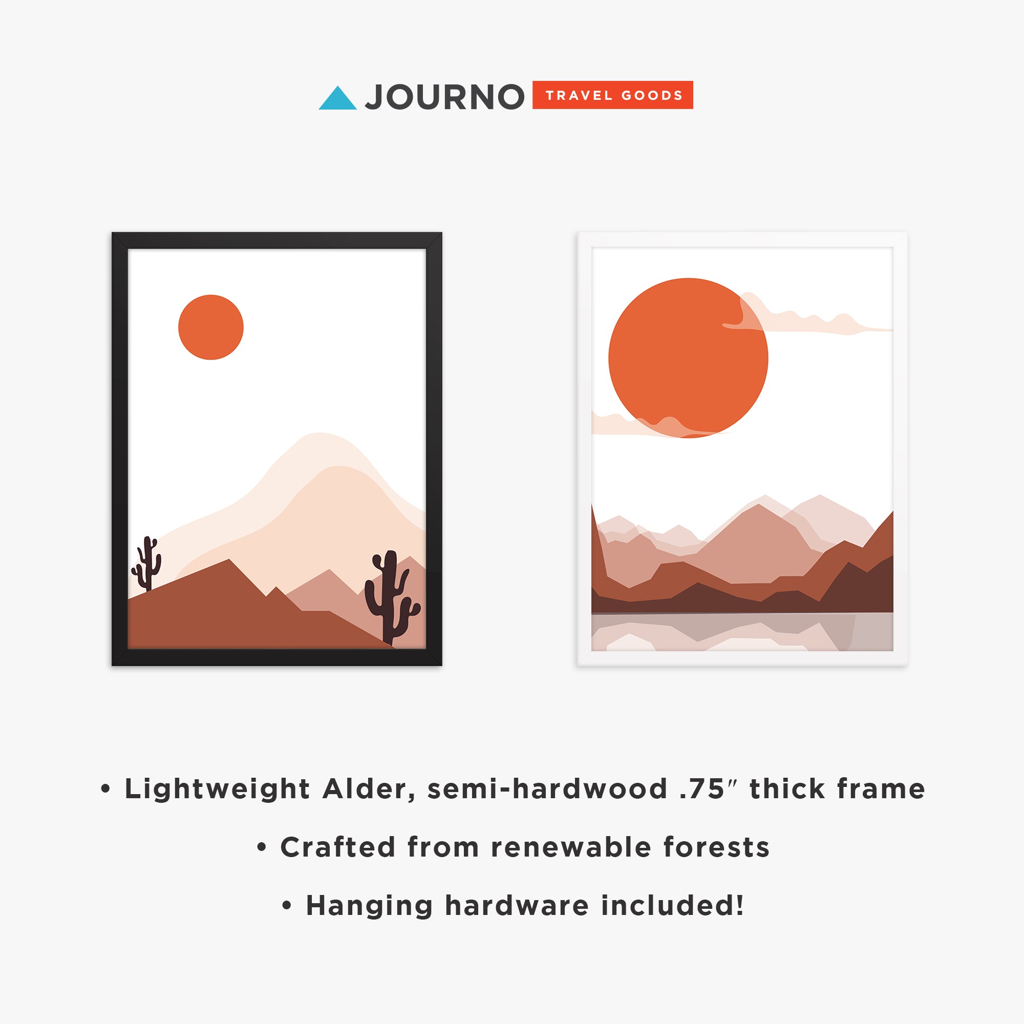 Modern Desert Travel Art Prints