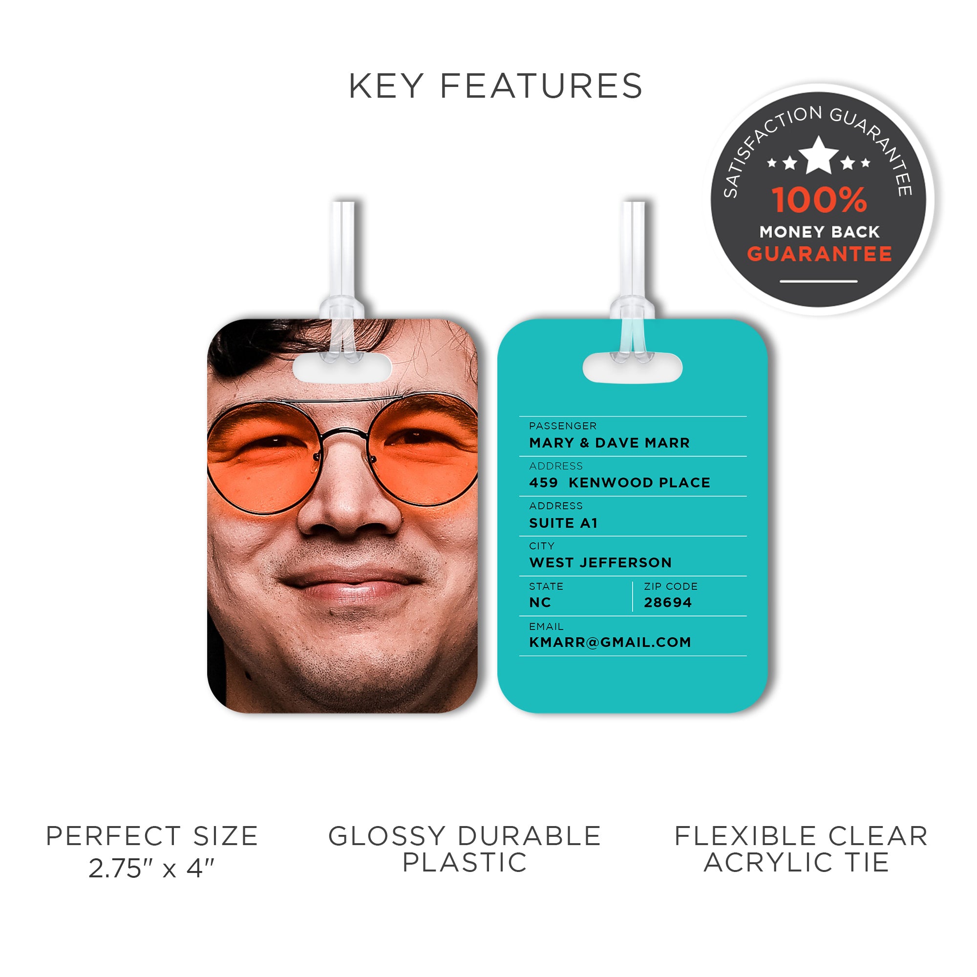 Face Bag Tag