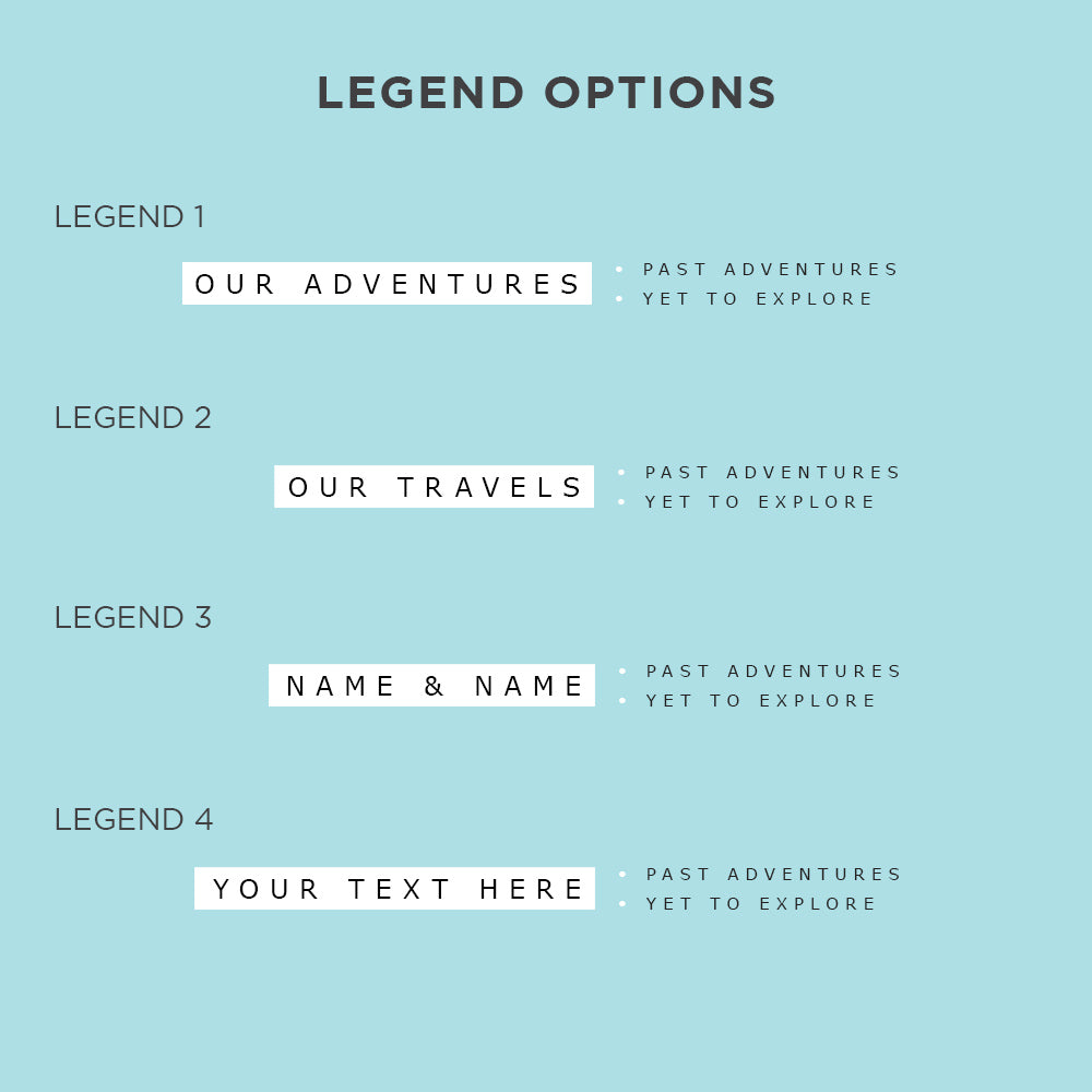 Quote Push Pin World Map