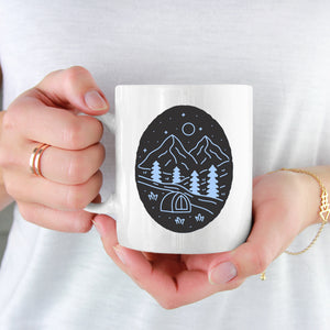 You Feel like Home & Adventure Ceramic Mug