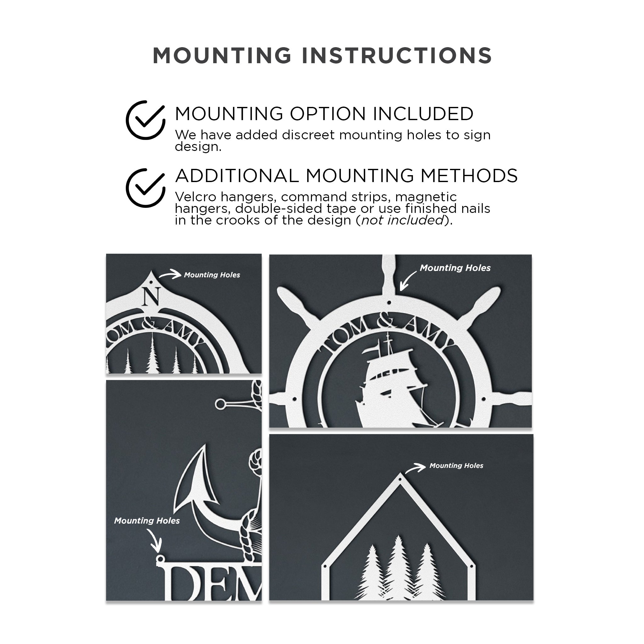 Personalized Family Cabin Sign